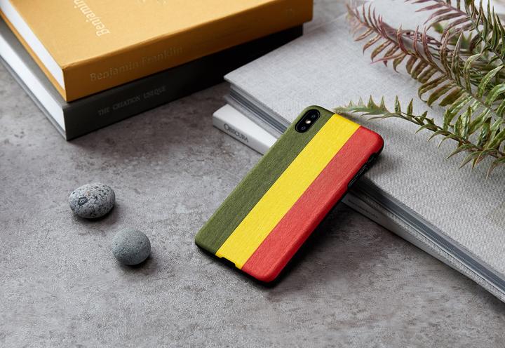 Image du produit Man&Wood SmartPhone case iPhone XS Max reggae black (Apple iPhone XS Max)