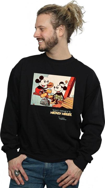Immagine prodotto Disney Mickey Mouse Building A Building Felpa Uomo (XL)