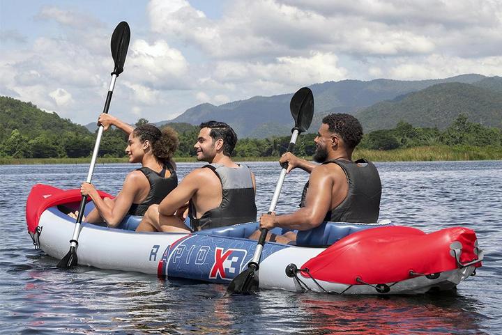 Image du produit Bestway Hydro Force Kit kayak gonflable 3 person nes Rapid X3 3,81 m (3 pers.)