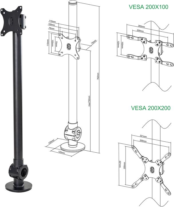 Actual product image Oplite NitroKart - Monitor Arm