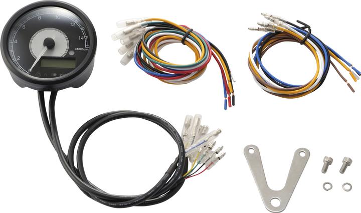 Immagine prodotto Daytona Contagiri "Velona80" da 15000 giri/min, LED bianco, nero