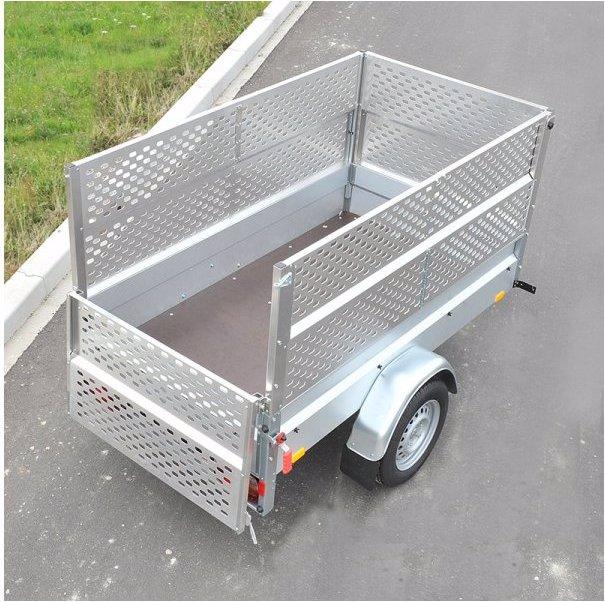 Produktbild ProPlus Gitteraufsatz Aluminium faltbar für Anhänger 2075x1140x660mm