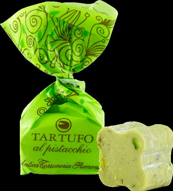 Actual product image Antica Torroneria Piemontese Tartufi dolci al Pistacchio (200 g)