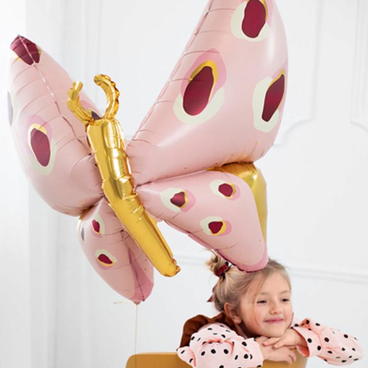 Actual product image Partydeco Foil balloon butterfly (1 x)