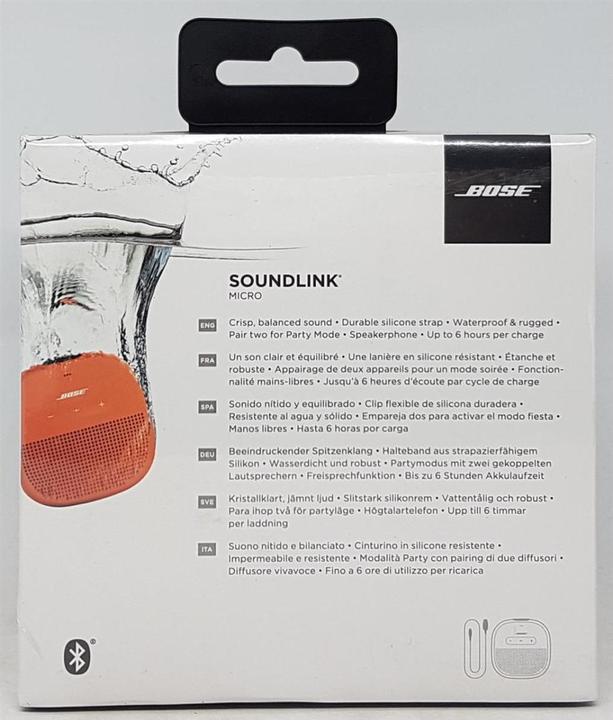 Produktbild Bose SoundLink Micro (6 h, Akkubetrieb)