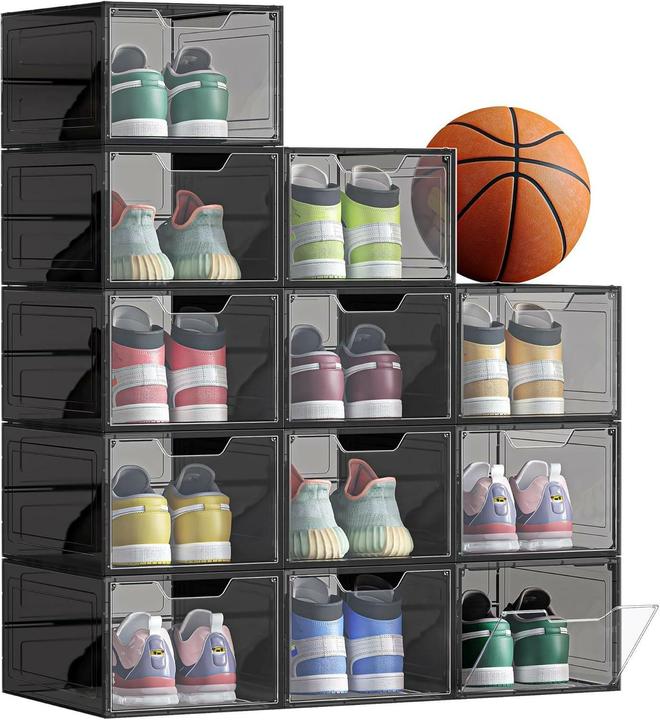Songmics Organizzatore di scarpe (34 x 25 x 18,5 cm)