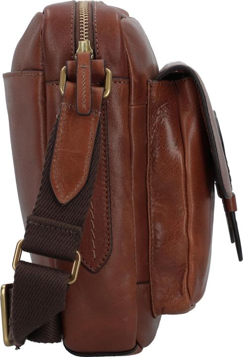 Actual product image Fossil Greenville briefcases messenger leather 32 cm laptop compartment