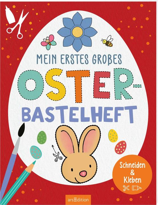 Produktbild Mein erstes grosses Oster-Bastelheft (Harter Einband)