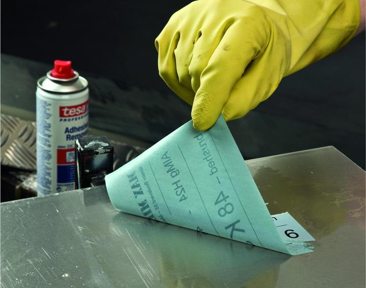 Produktbild tesa ADHESIVE REMOVER Klebstoffentferner Spray, entfernt Klebereste, 200ml Dose
