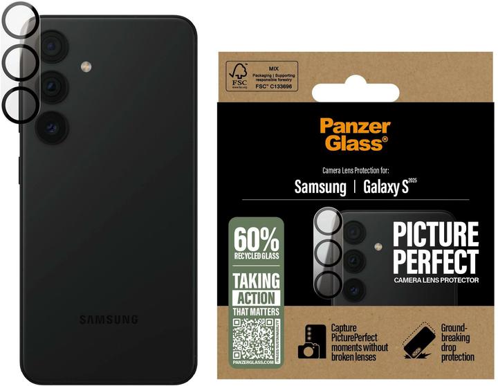 PanzerGlass PicturePerfect (1 Stück, Samsung Galaxy S25)