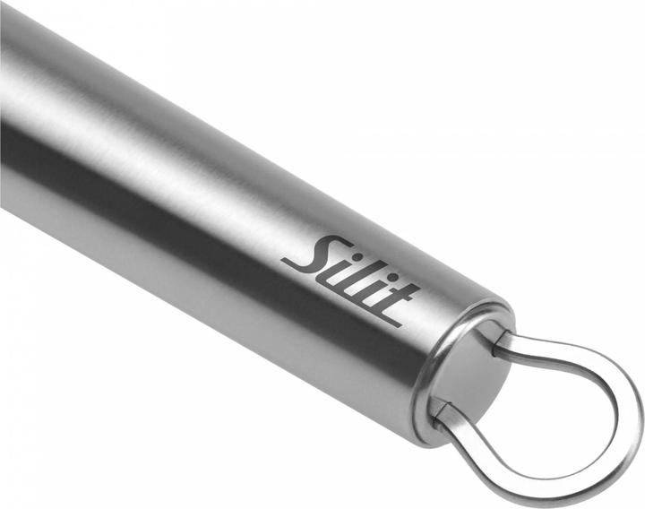 Produktbild Silit Kochlöffel mit hitzebeständiger Laffe 34cm Classic Line Edelstahl poliert