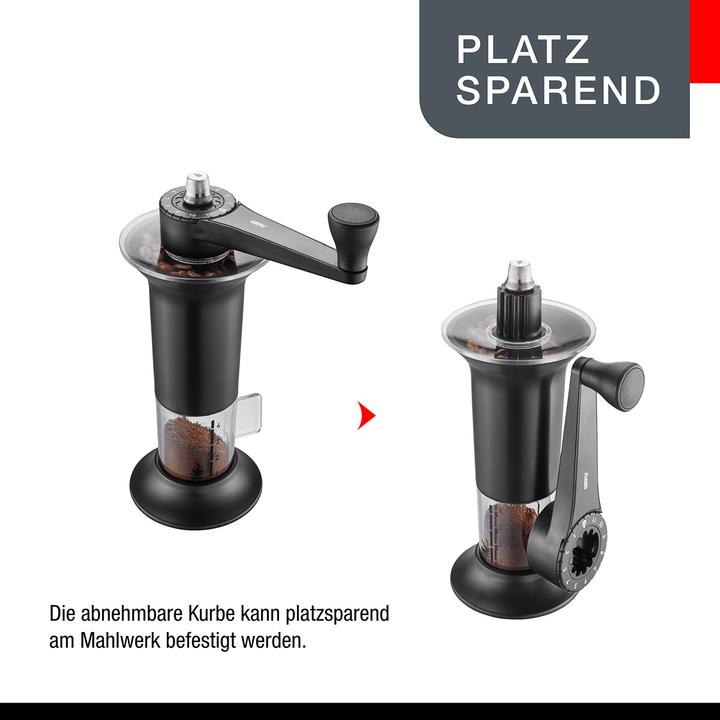 Produktbild GEFU Kaffeemühle Lorenzo schwarz
