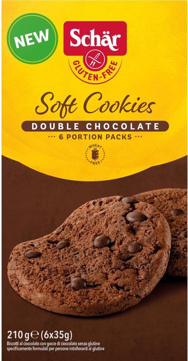 Image du produit Morga Soft Cookies Double Choc 210 g (1 pcs, 210 g)
