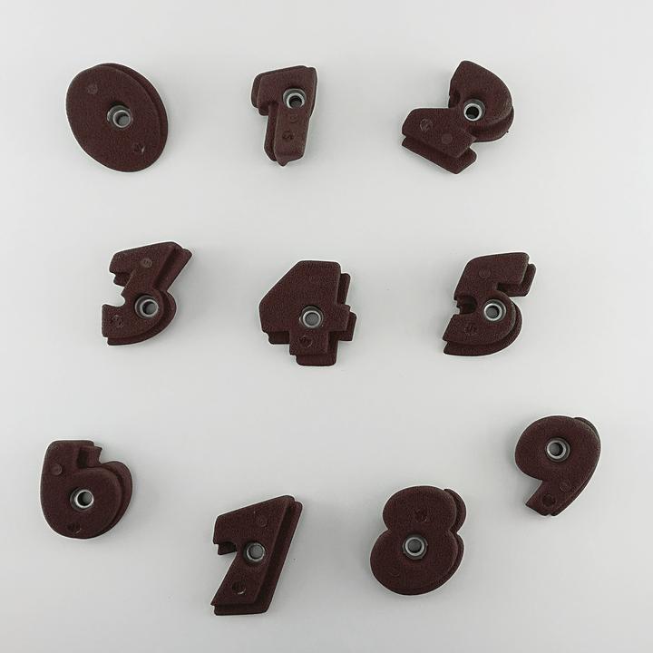 Produktbild Entre Prises Klettergriffe Numbers (Black)