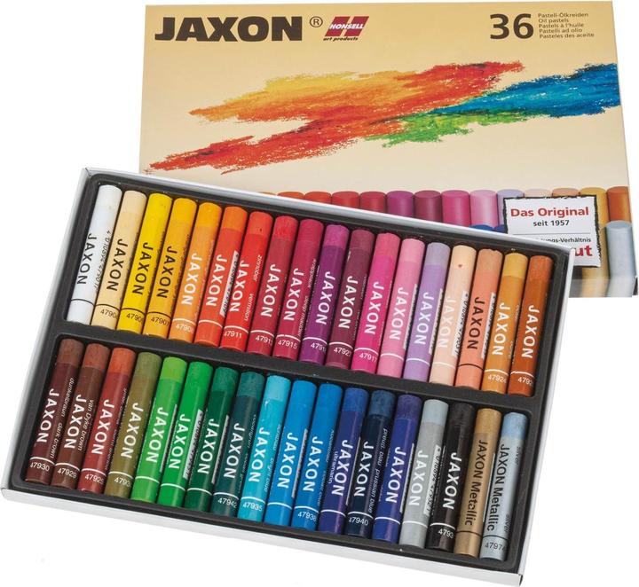 Actual product image Jaxon /Cà36 Oel Pasting Candles (Multicoloured, 36 x)
