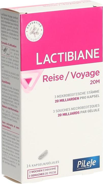 Produktbild Lactibiane Reise 20M (14 Stück, Kapseln, 22 g)