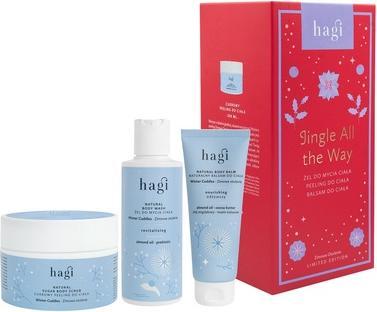 Hagi Hagiset Jingle All The Way Winter Wrap Duschgel 150ml, Körpercreme 75ml, Körperpeeling 200ml (200 ml)