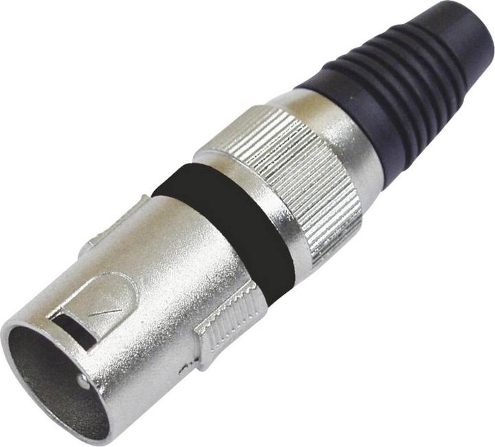 Omnitronic Spina XLR 3pin sw 10x