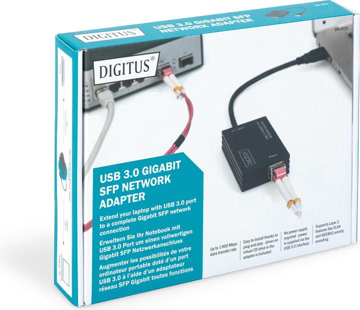 Actual product image Digitus DN-3026 (USB 3.0, SFP (1x))