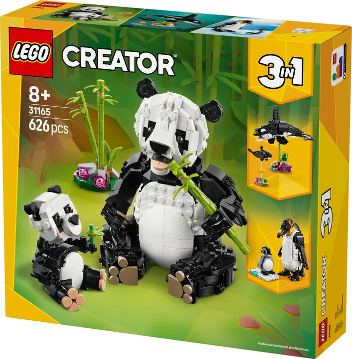 Immagine prodotto LEGO Wilde Tiere: Pandafamilie (31165, LEGO Creator 3-in-1)