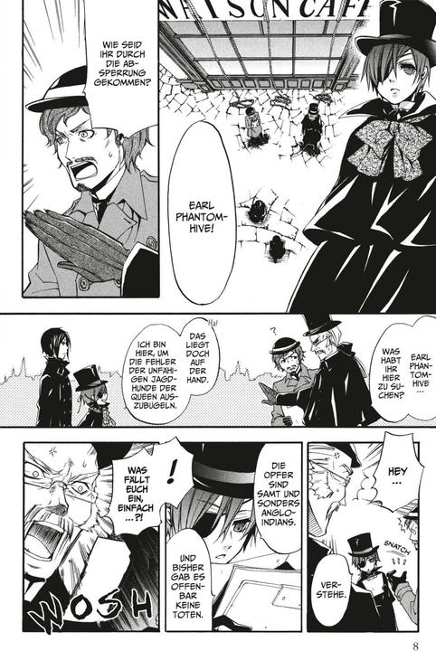 Image du produit Black Butler, Band 4 (Allemand, Yana Toboso Toboso, 2010)