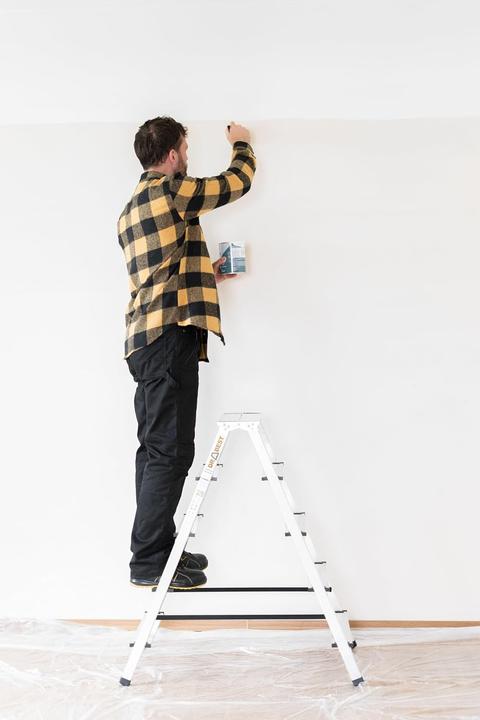 Actual product image Drabest Klappleiter, beidseitig 2x5 Stufen (Multi-purpose ladder)