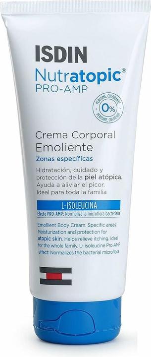 Isdin Nutratopic Pro amp Emollient Cream 200ml (Körpercreme, 200 ml)