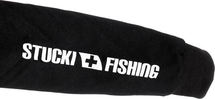 Produktbild Stucki Fishing Hoodie Because Fanatics, Schwarz (M)