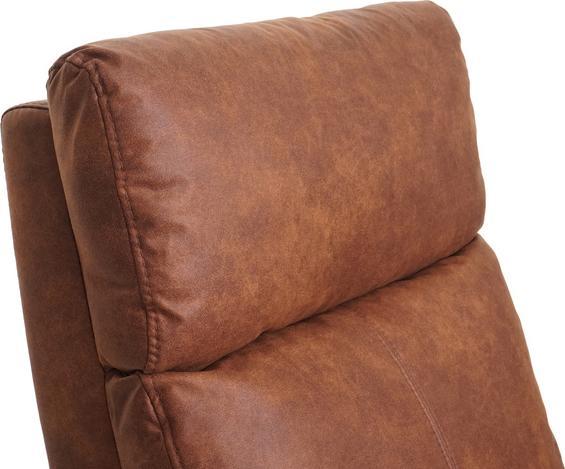 Produktbild Swisshandel24 Fernsehsessel HWC-F76, Relaxsessel Sessel Liegesessel, Liegefunktion verstellbar Stoff/Textil vint