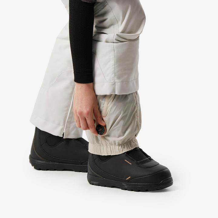 Produktbild Dreamscape Snowboardhose Damen Skihose - SNB 500 weiss (36)