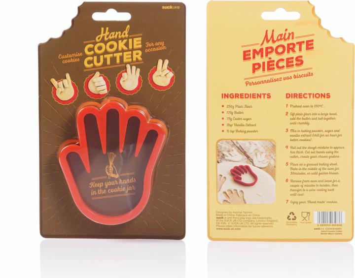 Produktbild Suck UK Hand Cookie Cutter