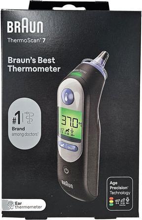Actual product image Braun ThermoScan 7 (Ear)