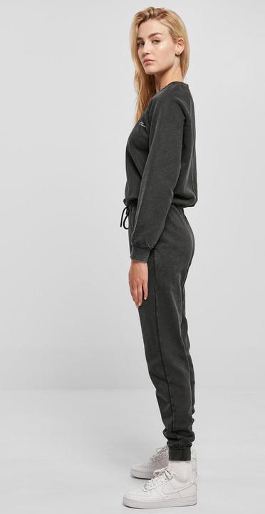 Produktbild Urban Classics Ladies Small Embroidery Long Sleeve Terry Jumpsuit (XL)
