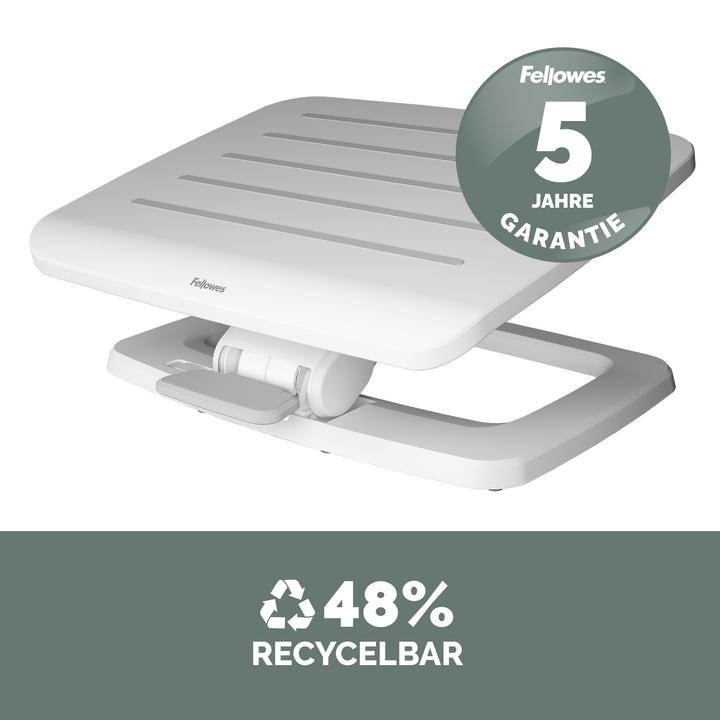 Actual product image Fellowes Hana Lt Foot Rest White (45 x 35 cm)