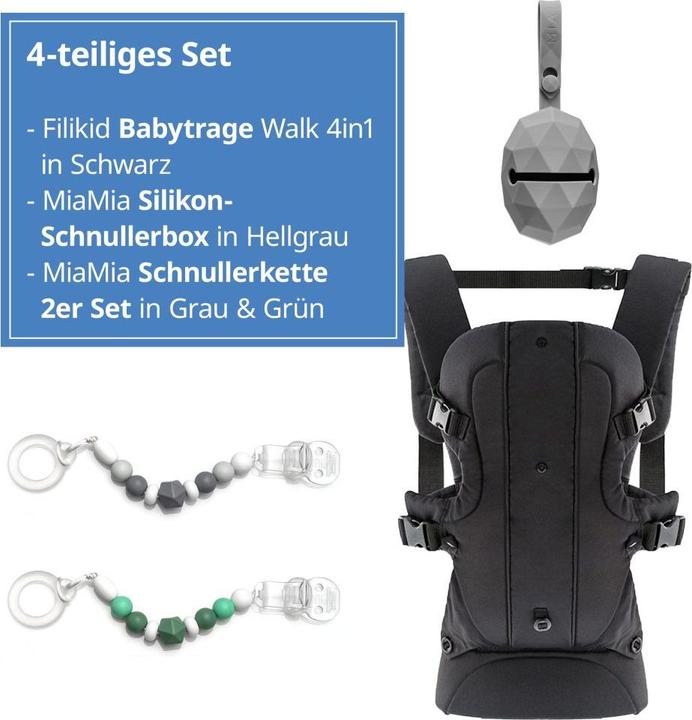 Actual product image Fillikid Baby carriers & slings Baby carrier Walk 4in1