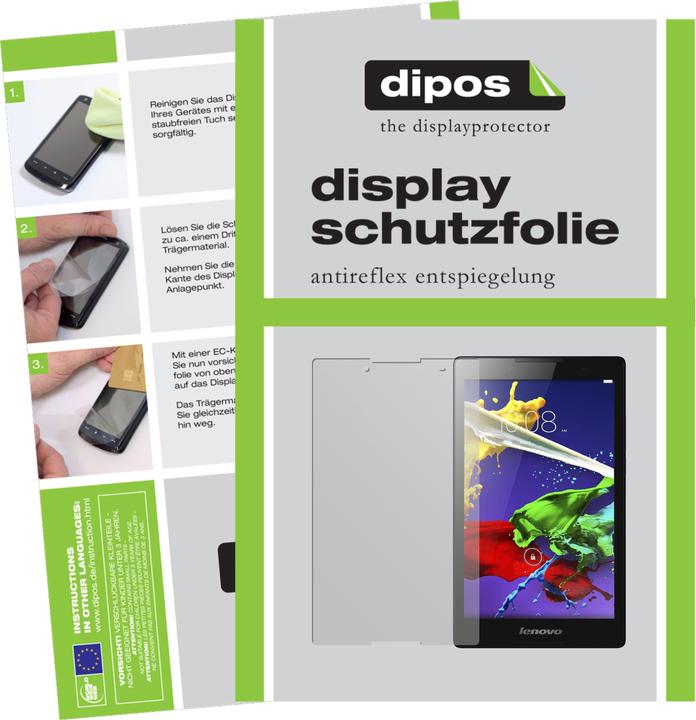 Produktbild Dipos Displayschutzfolie Antireflex (2 Stück, Lenovo Tab 2 A8-50)