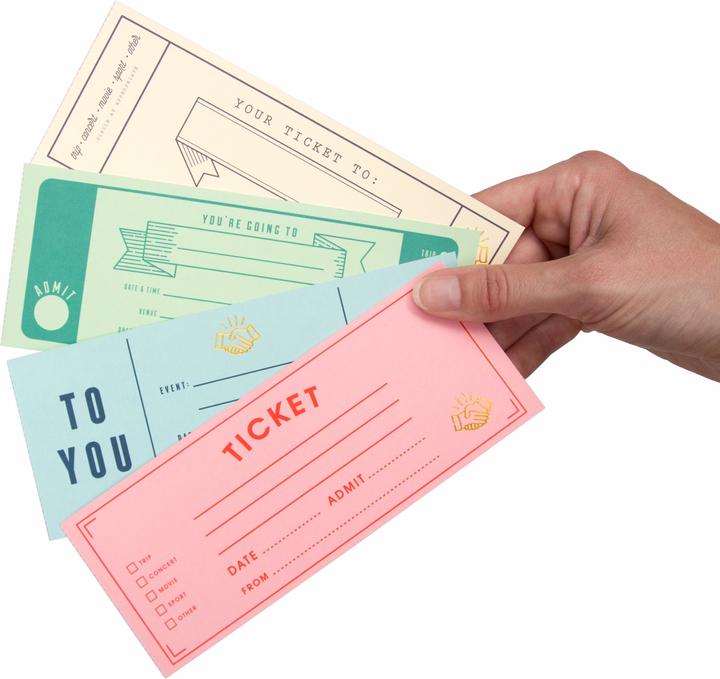 Image du produit Suck UK Carnet de billets