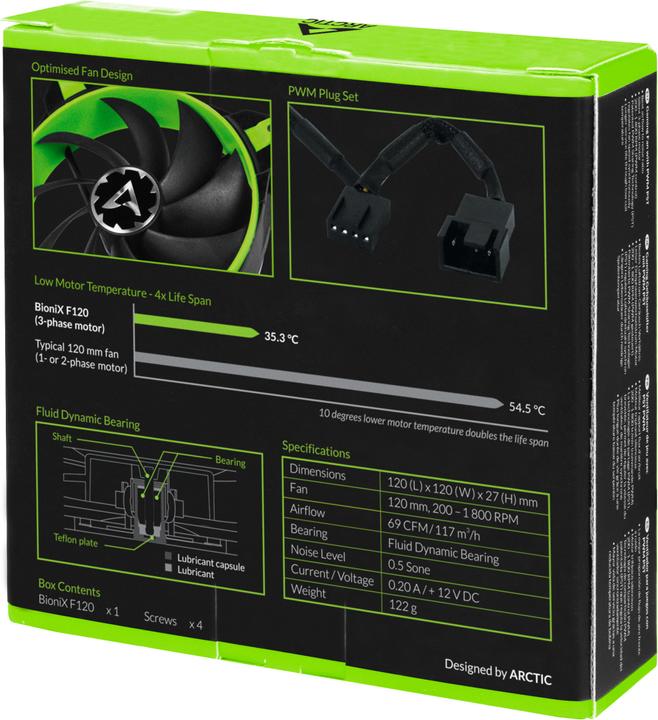 Actual product image Arctic BioniX F120 (120 mm, 1 x)