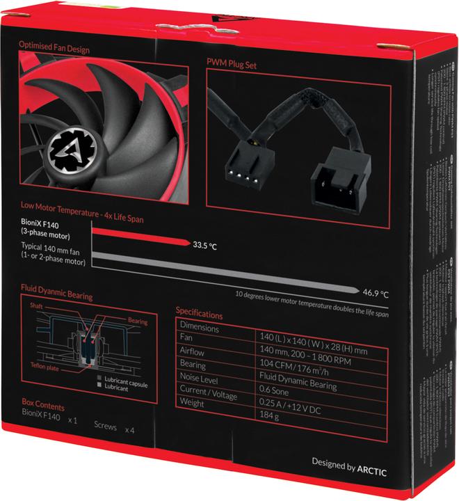 Produktbild Arctic BioniX F140 (140 mm, 1 x)