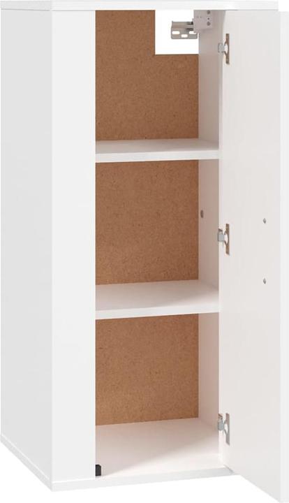 Produktbild VidaXL TV-Wandschrank Weiss 40x34,5x80 cm,Farbe: Weiss,Material
