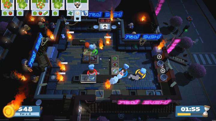 Image du produit Team17 Overcooked + Overcooked 2 Double Pack (PS4, EN)