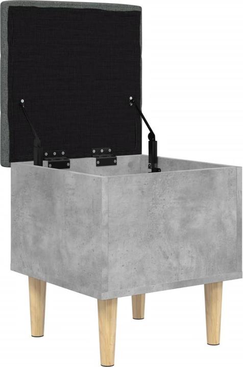 Immagine prodotto VidaXL Panca con contenitore in cemento grigio 42x42x46 cm (42 cm)