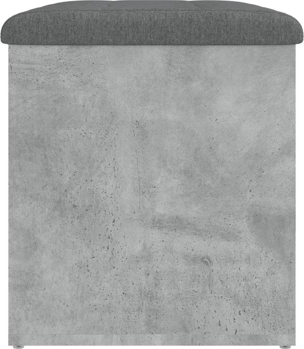 Produktbild VidaXL Sitzbank mit Stauraum Betongrau 62x42x45 cm (42 cm)
