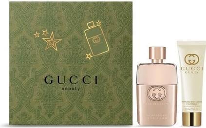 Produktbild Gucci Guilty Pour Femme 2021 - EDT 50 ml + tÄ›lovÃ© mlÃ©ko 50 ml (Eau de Toilette, 100 ml)