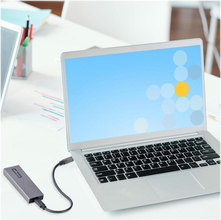 Produktbild StarTech com M2-USB-C-NVME-SATA, Enceinte ssd, M.2, M.2, 10 Gbit/s, Connectivité USB, Gris (M.2)