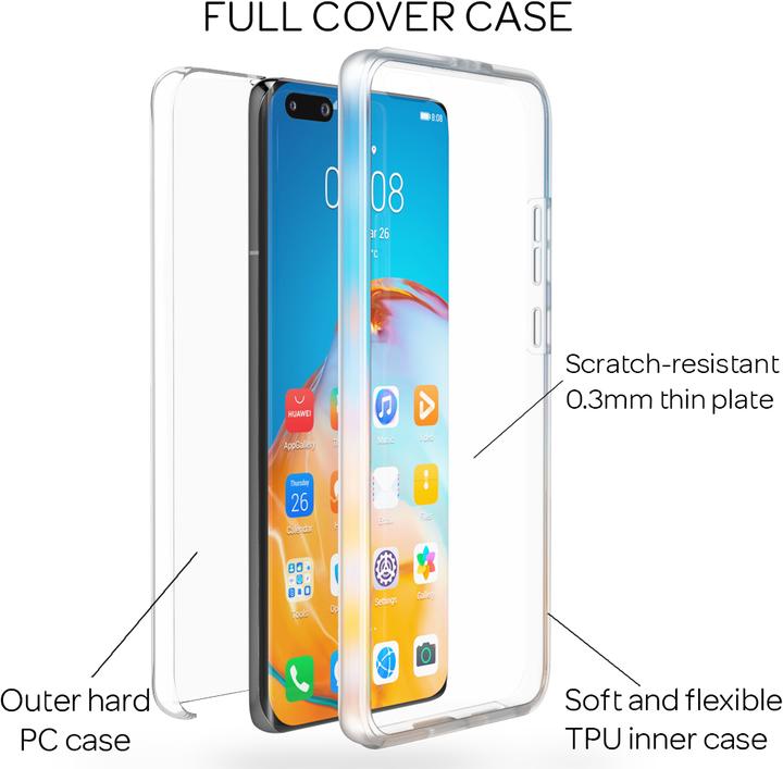 Produktbild Nalia 360° Handyhülle (Huawei P40 Pro+)