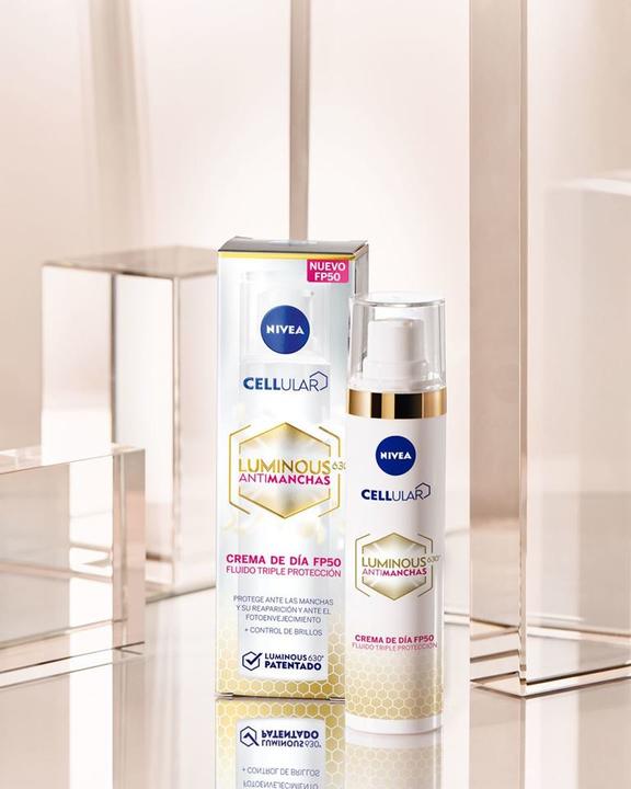 Produktbild NIVEA Luminous 630o Antimanchas Crema Día SPF50 (40 ml) (Reinigungstücher, 40 ml)