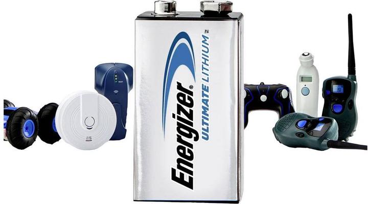 Actual product image Energizer Ultimate Lithium (10 pcs., 9V Block)
