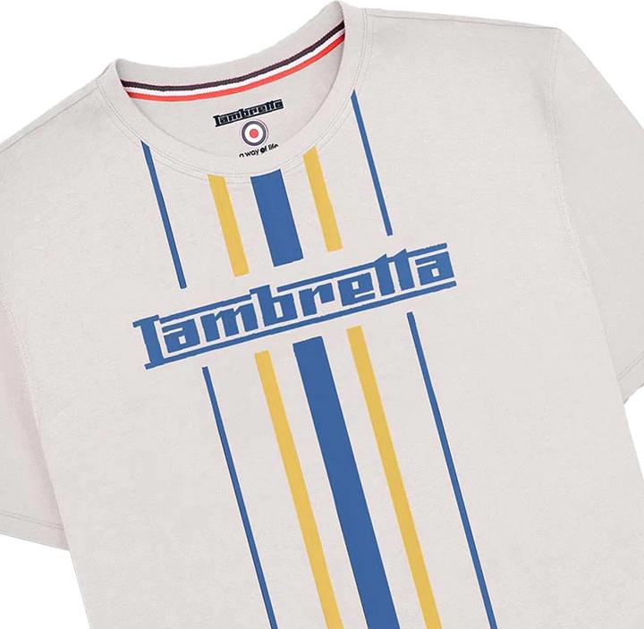 Immagine prodotto Lambretta Maglietta Striscia Verticale Uomo (3XL)