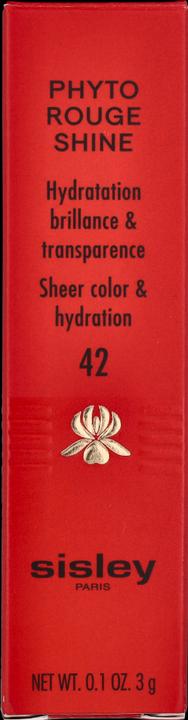 Actual product image Sisley Phyto Rouge Shine No 42 (42 Sheer Cranberry)